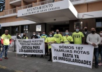 Entrevista a Miguel Álamo, portavoz de los 187 peones de limpieza despedidos por el Ayto. de Las Palmas