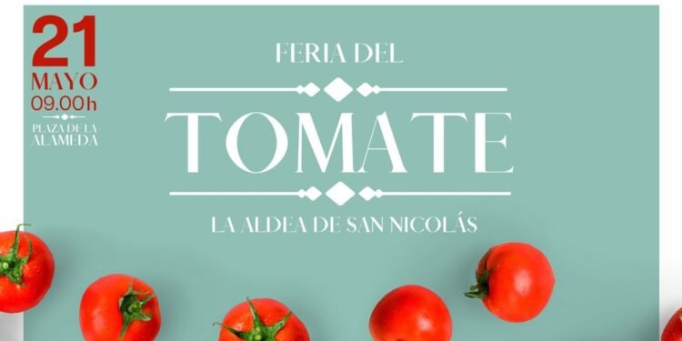 La Feria del Tomate llega a la Aldea de San Nicolás este próximo 21 de Mayo