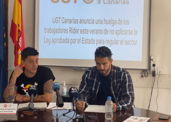 UGT Canarias anuncia una huelga de los trabajadores Rider este verano
